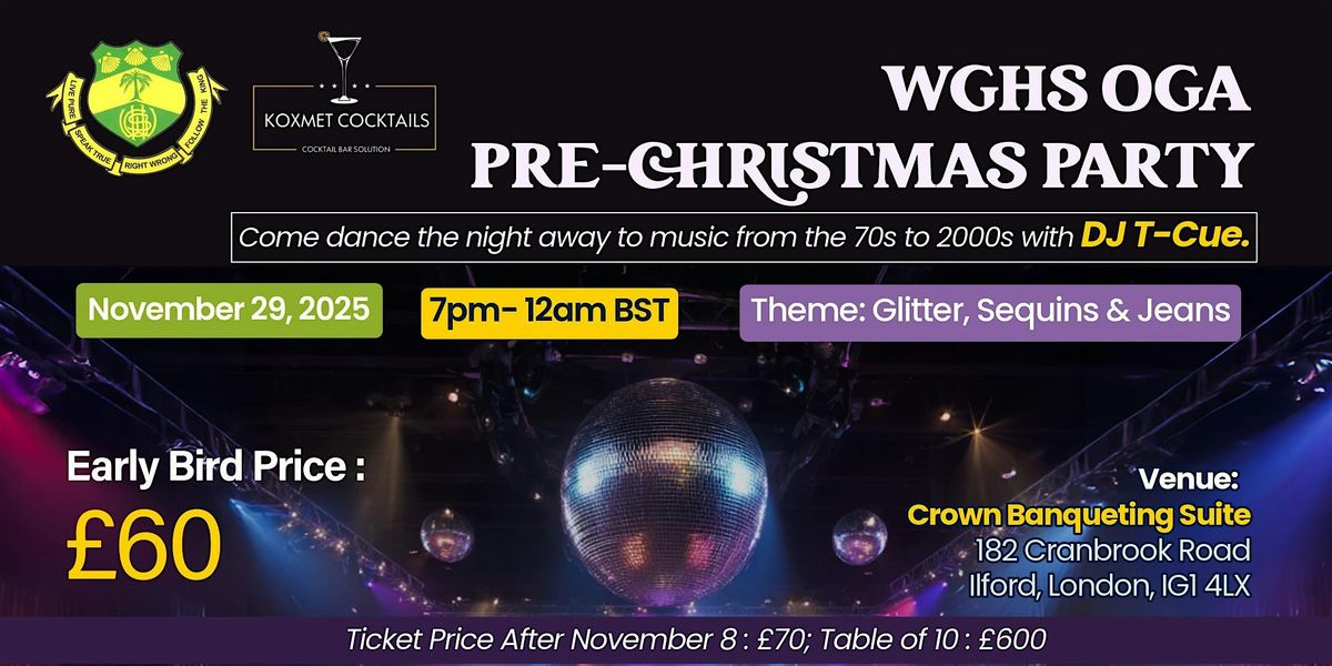 WGHS OGA PRE-CHRISTMAS PARTY