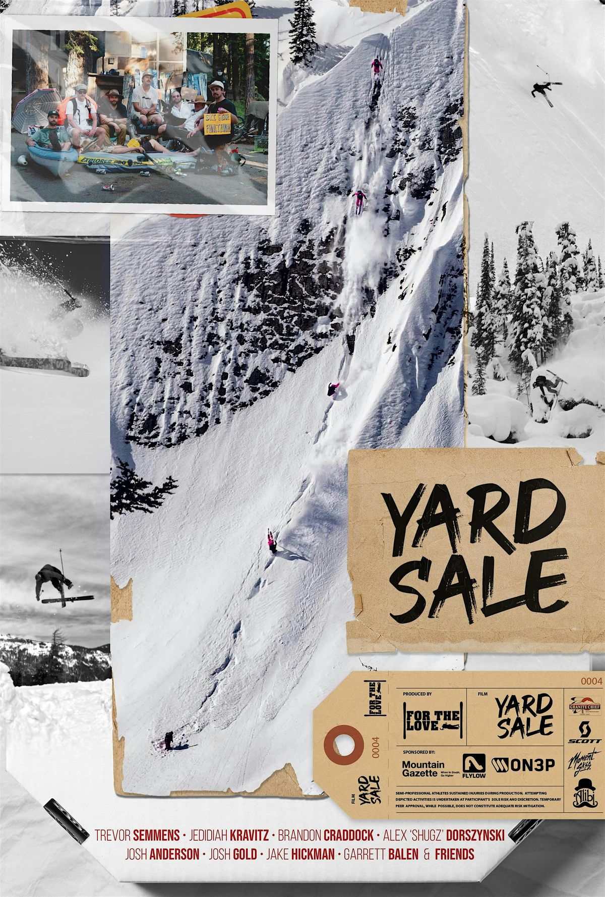 YARD SALE: Ski Film Premiere Tour