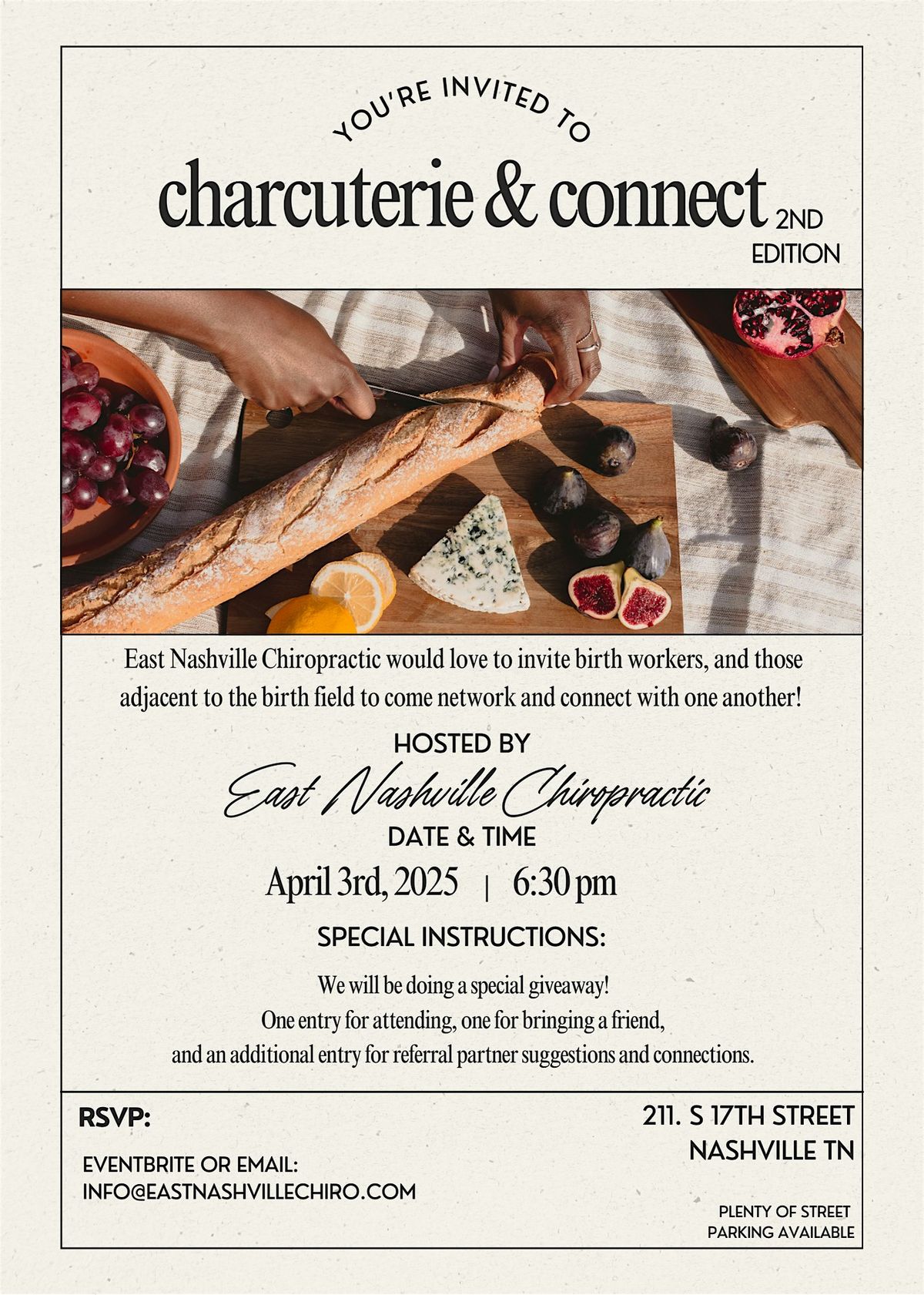 Charcuterie & Connect - Birthworkers Event