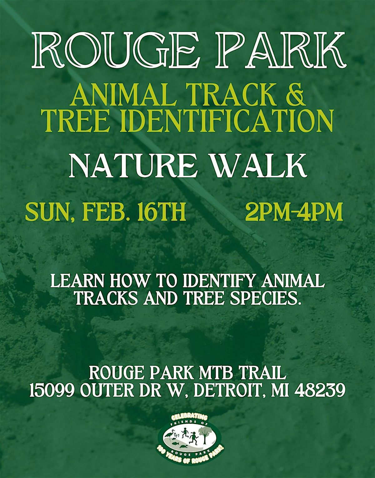 Animal Tracking & Tree Identification Nature Walk