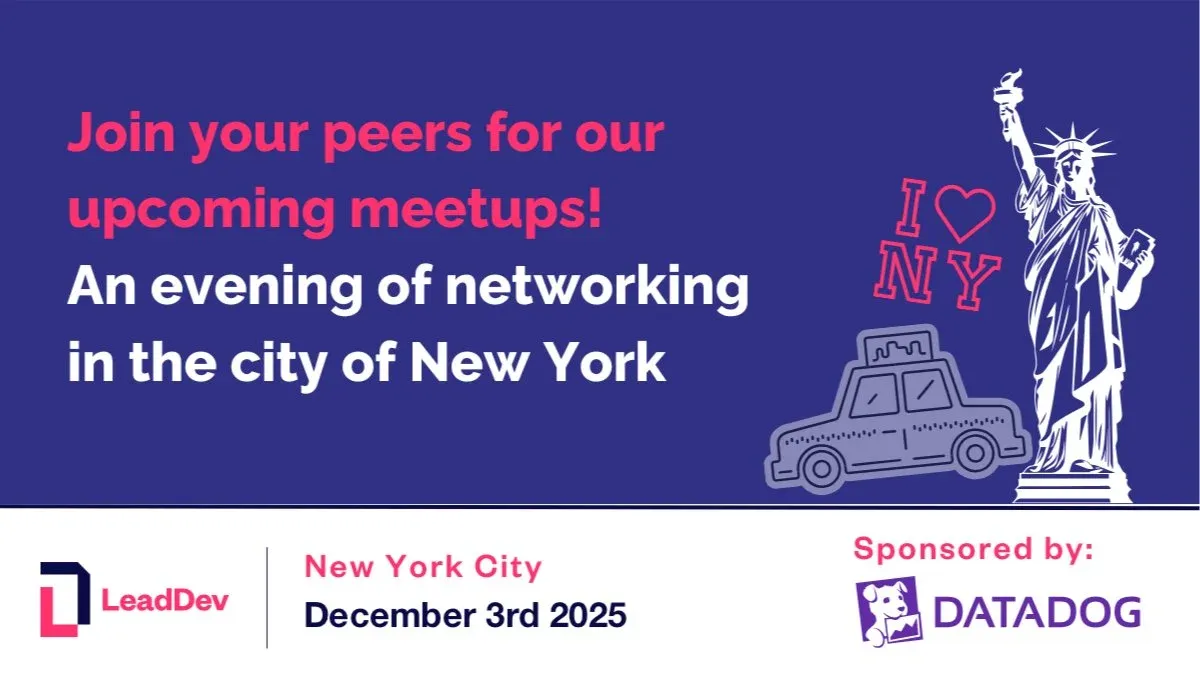 LeadDev New York Meetup