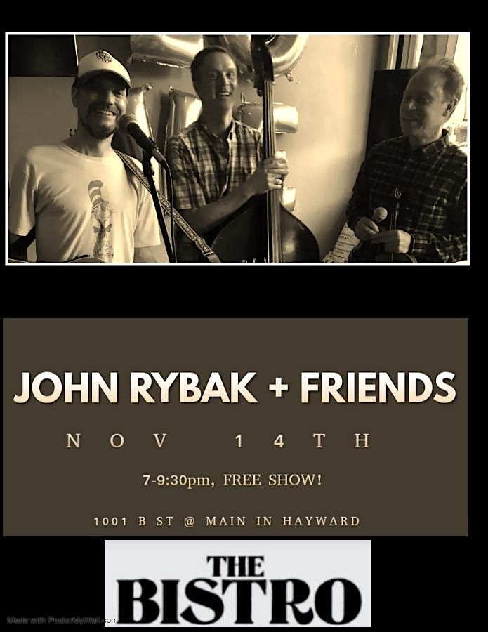 John Rybak + Friends @ The Bistro