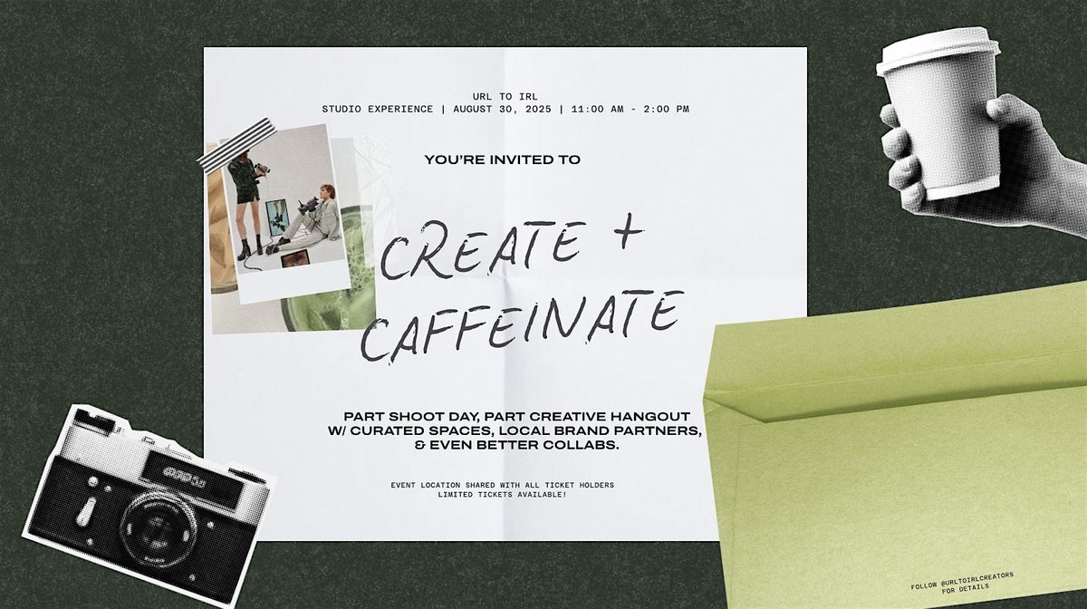 URL to IRL presents Create + Caffeinate for Orlando Content Creators