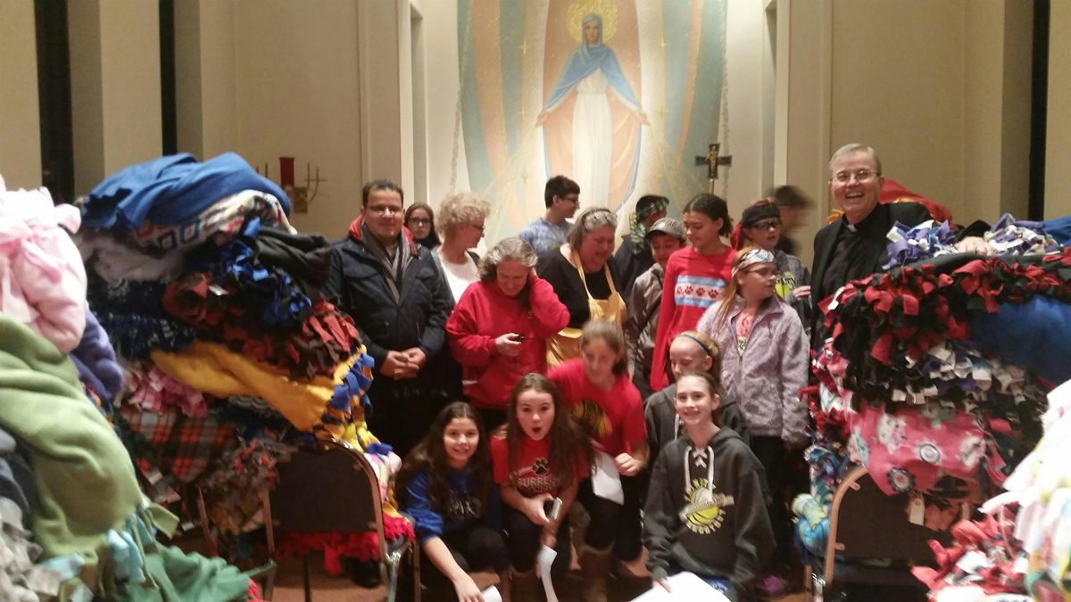 23rd Annual Blanket of Dreams - Make Blankets for the Homeless