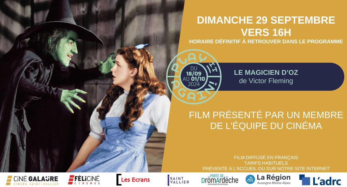 Festival Play it again - LE MAGICIEN D'OZ