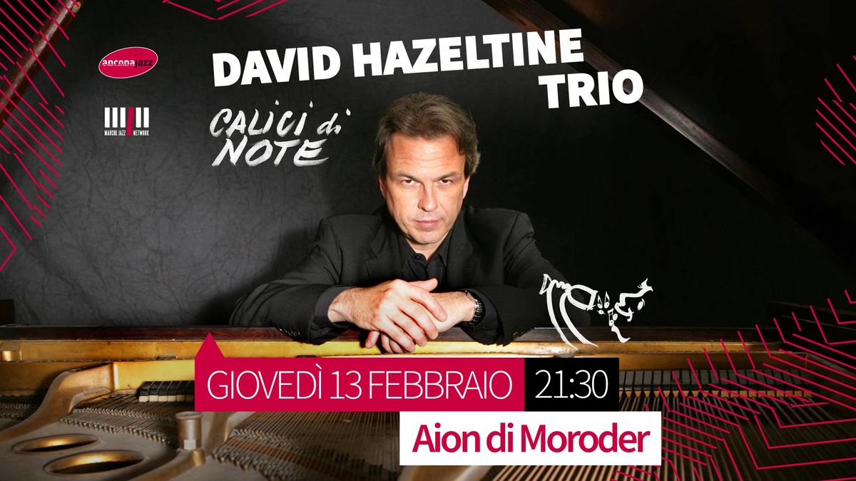 DAVID HAZELTINE TRIO | Calici di Note | Tenuta Moroder