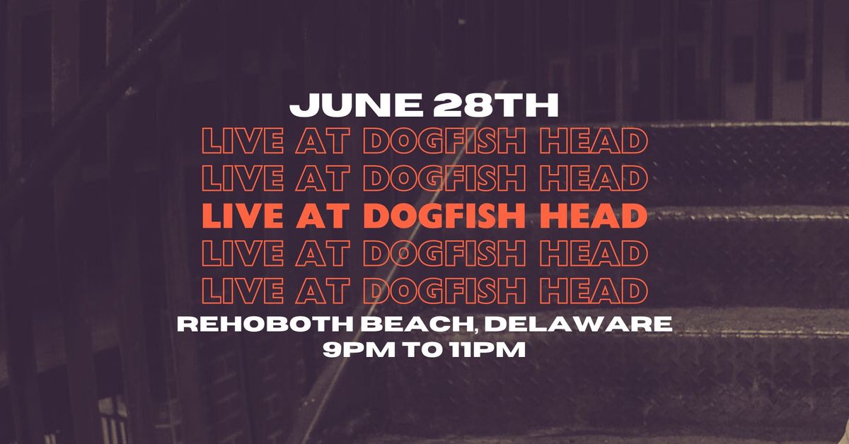 Devin Canfield live at Dogfish Head