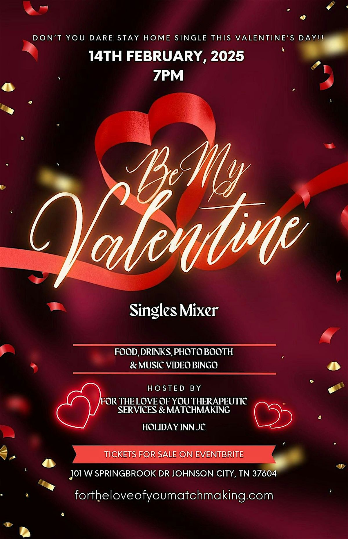 Be My Valentine SINGLES Mixer!!