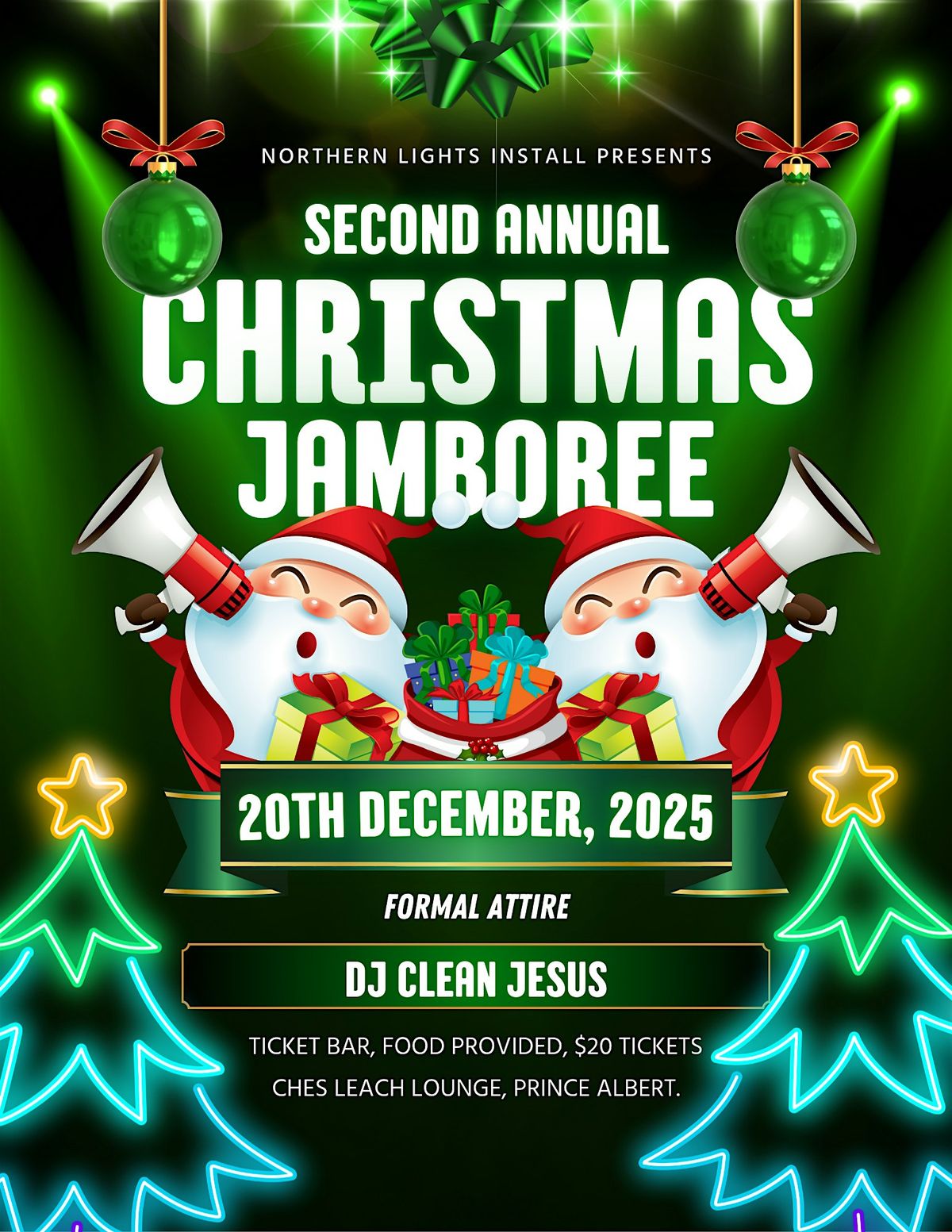 Northern Lights Install Second Annual Christmas Jamboree