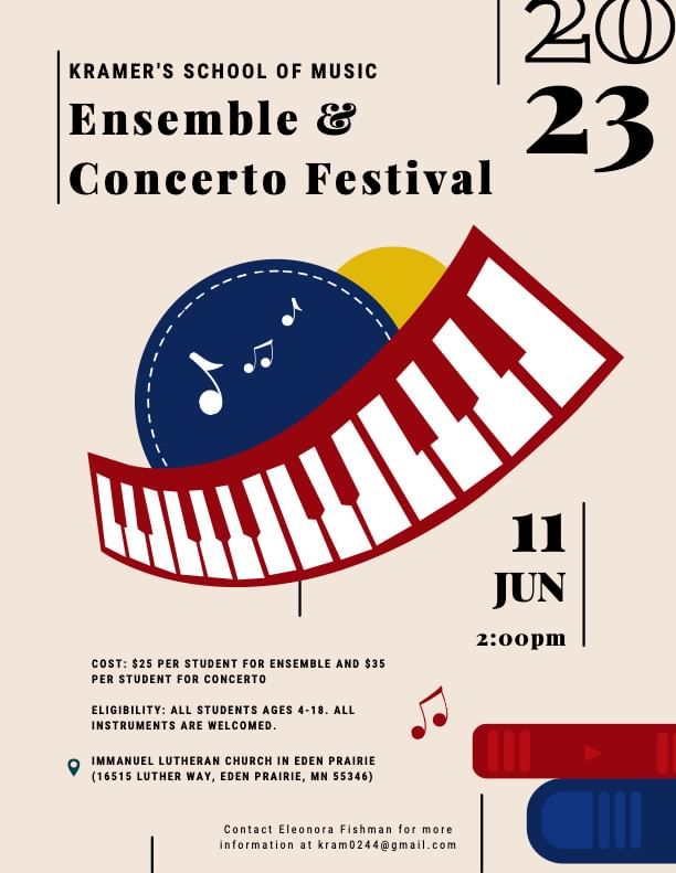 Kramer's Ensemble and Concerto Festival