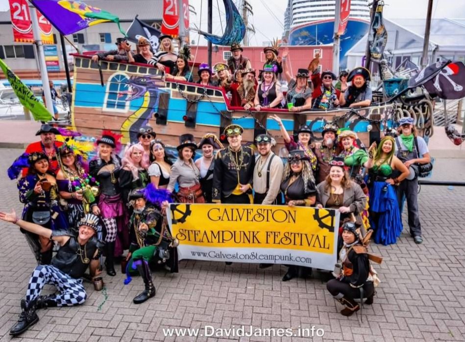 Galveston Steampunk Pirates Parade