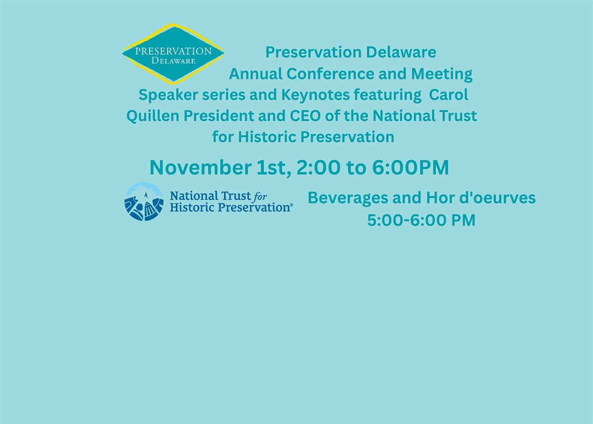 Preservation Delaware 2025 Annual Conference & Meeting