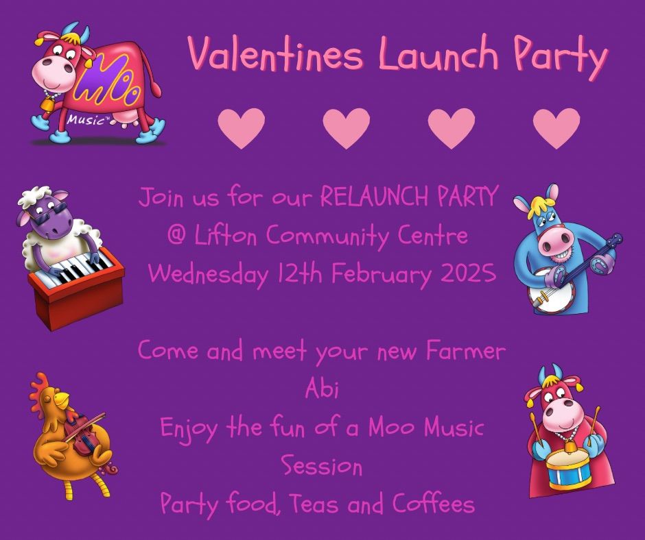 Valentines Moo Launch Party