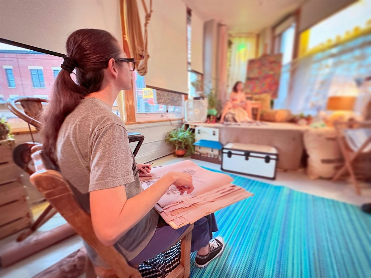 Wednesday Figure Drawing Session with Live Model