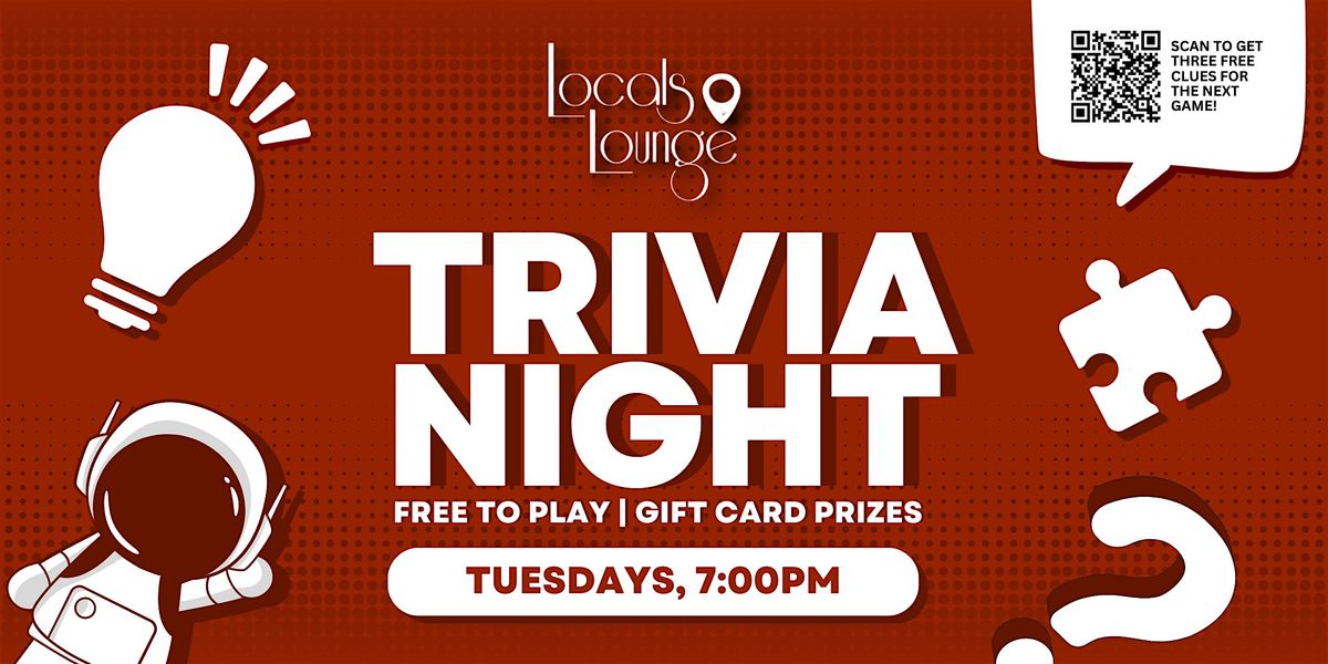 Trivia Night at Locals Lounge