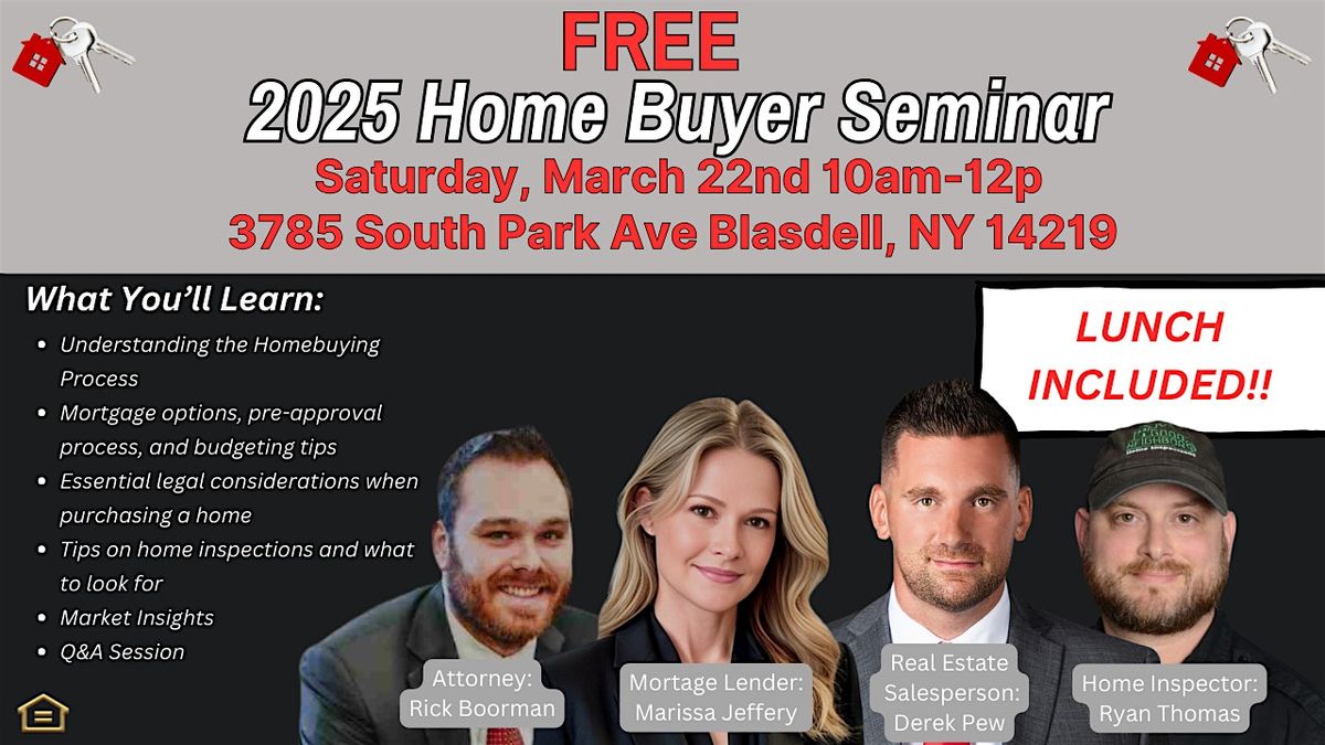 Free 2025 Home Buyer Seminar