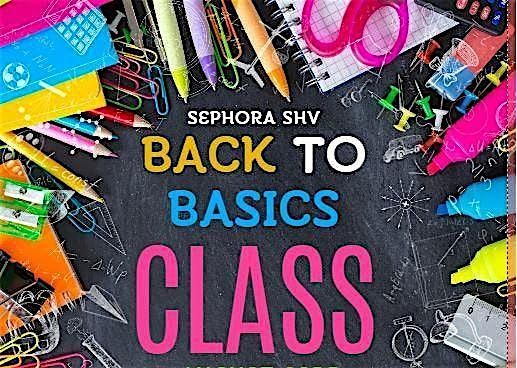 Back to Basics Class