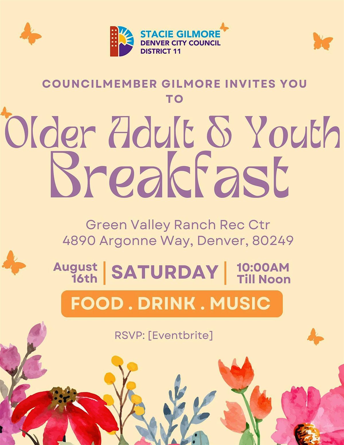 Older Adult and Youth Breakfast