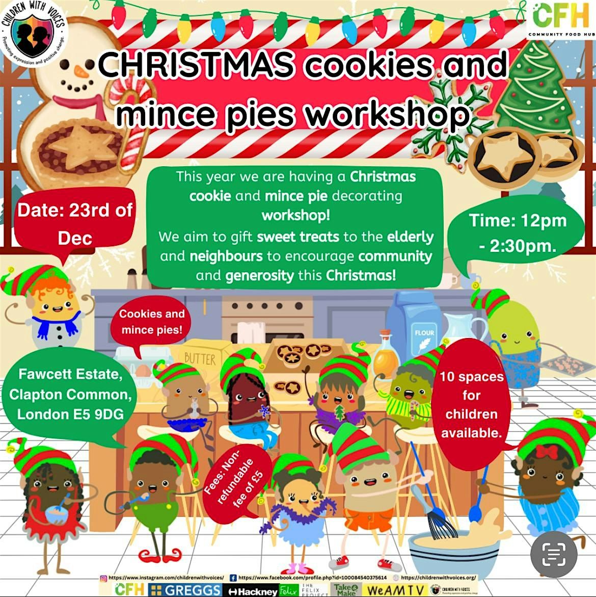 JB Presents...A Christmas Cookie and MincePies Workshop