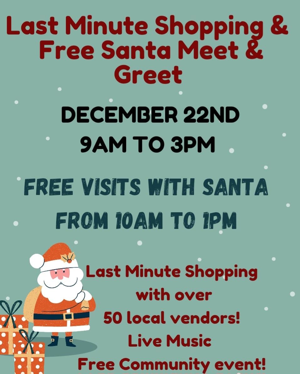 Auburndale's Holiday Market with Santa Claus \ud83e\uddd1\u200d\ud83c\udf84 