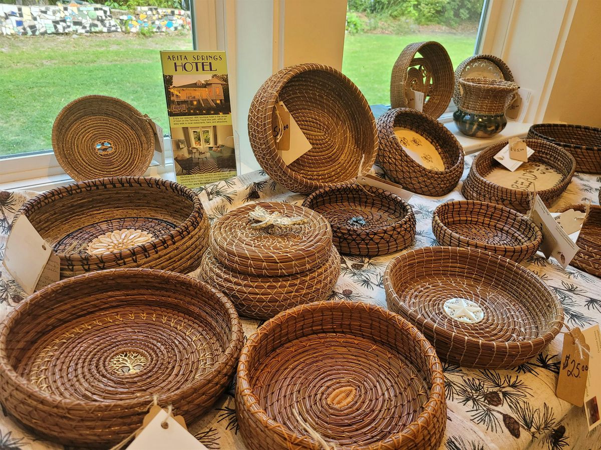 Pine Needle Basket Weaving Class