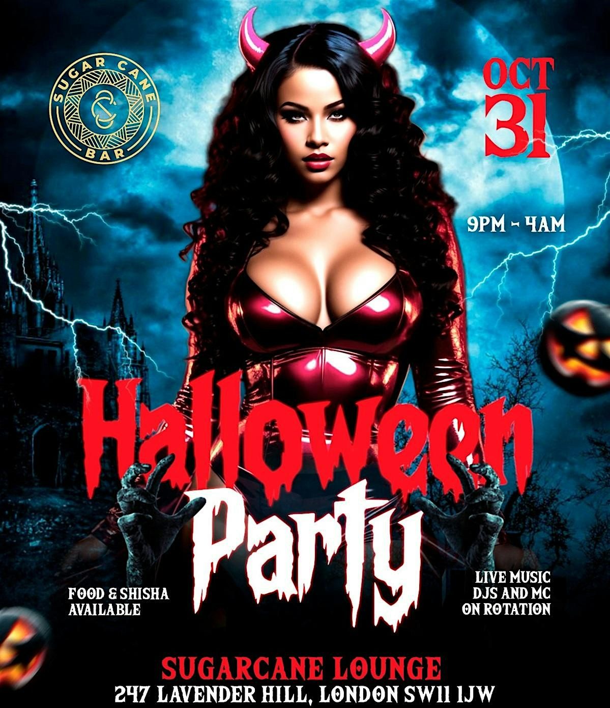 London Invasion Halloween Party + Special Guests