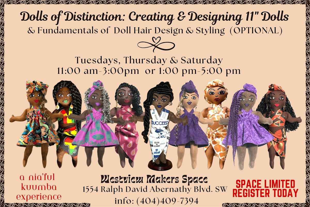 Dolls of Distinction: Create & Design Your 11" Dolls