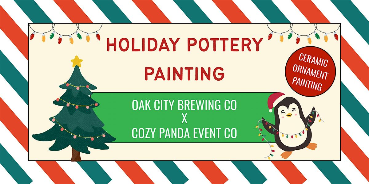 Holiday Pottery Painting