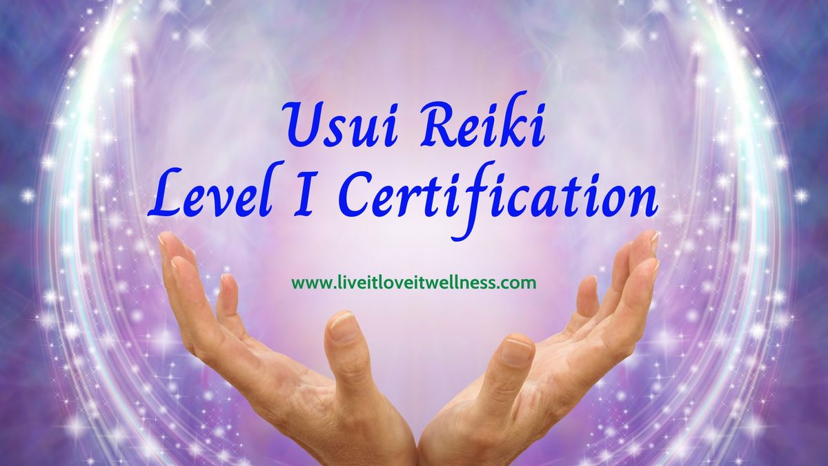 Reiki I Certification Class (Nov 3)