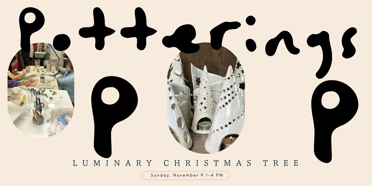 Potterings Workshop Make a Luminary Christmas Tree
