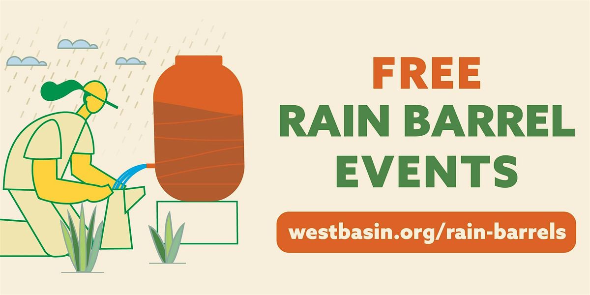 Rain Barrel Giveaway - Sept 13 (Edward C. Little Water Recycling Facility)