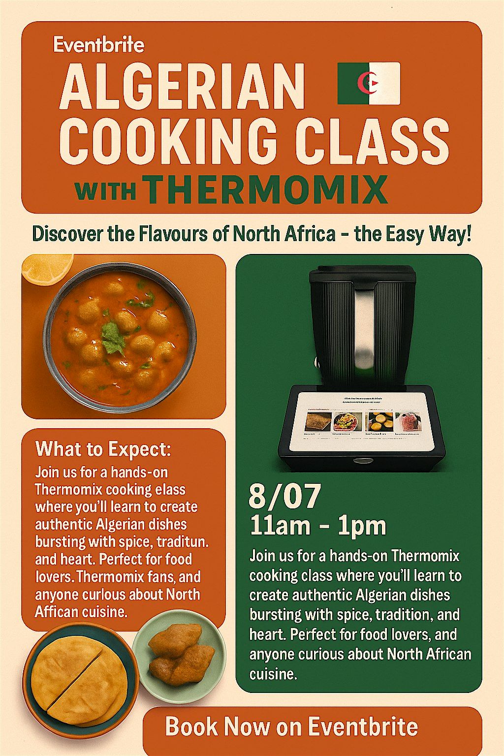 Secrets of Algerian Cooking with Thermomix