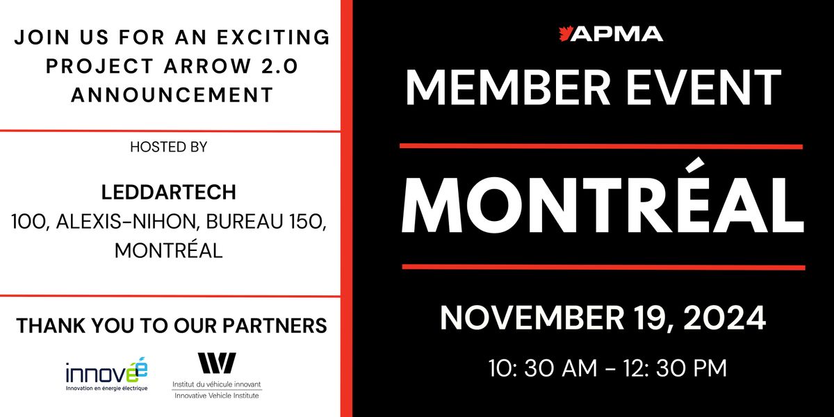 APMA Member Event - MONTR\u00c9AL