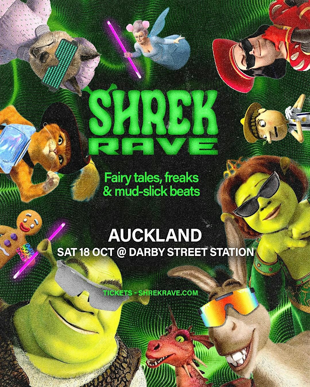 SHREK RAVE AUCKLAND ! 2025