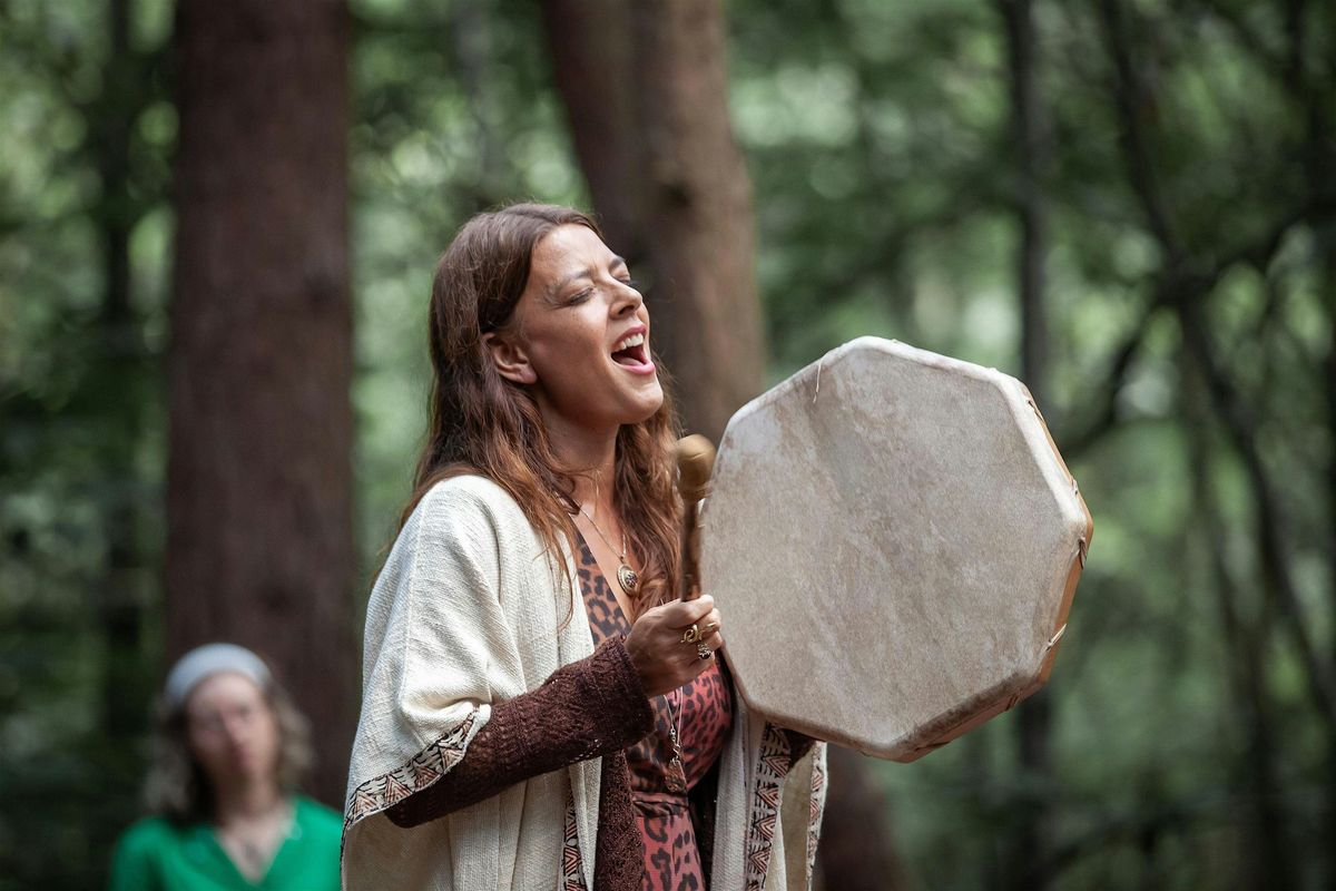 Full moon star lit Shamanic  Ancestor ceremony  Pett Level beach, Sussex