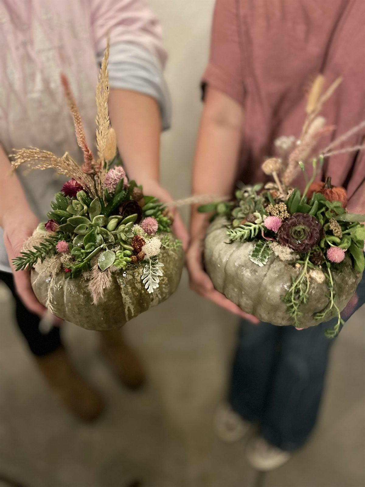 Succulent Pumpkin Workshop