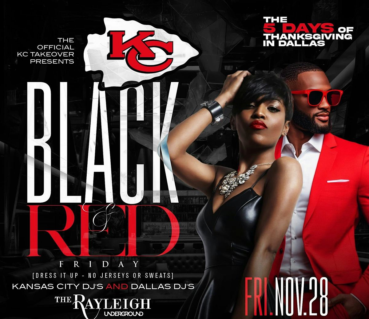 BLACK and RED FRIDAY @ Rayleigh Underground!