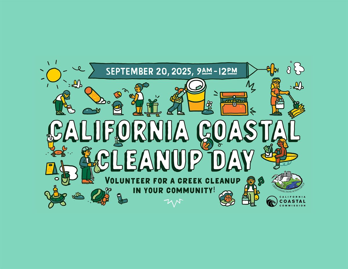 Coastal Cleanup Day 2025 - Site #05: Los Gatos Creek, San Jose