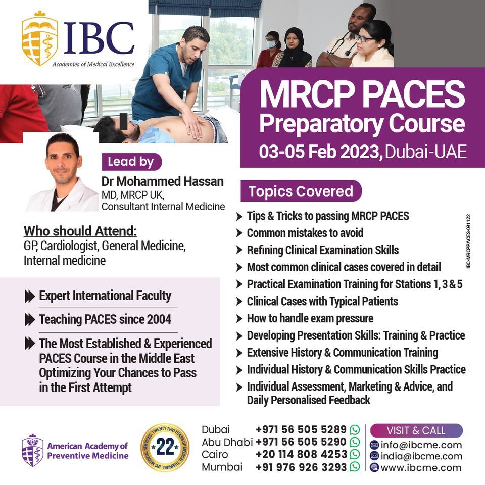 MRCP Preparatory Course