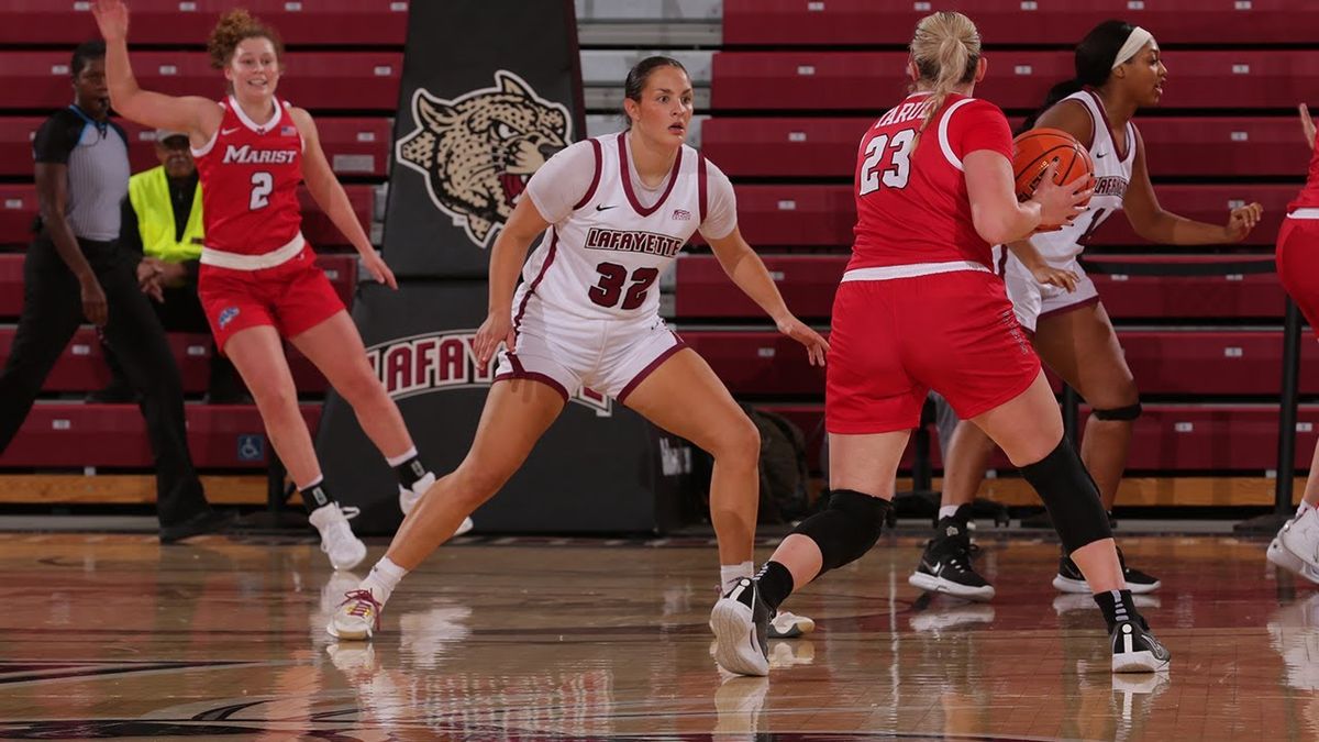 Marist Red Foxes Women's Basketball vs. Lafayette Leopards