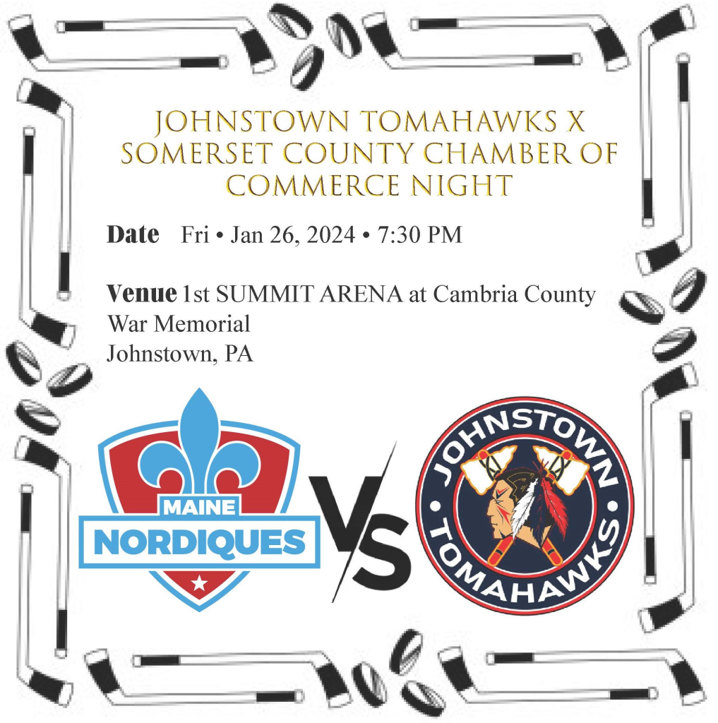 Johnstown Tomahawks at 1st SUMMIT ARENA at Cambria County War Memorial