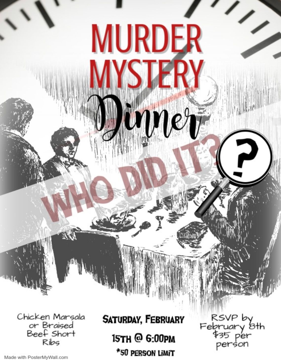 Murder Mystery Dinner