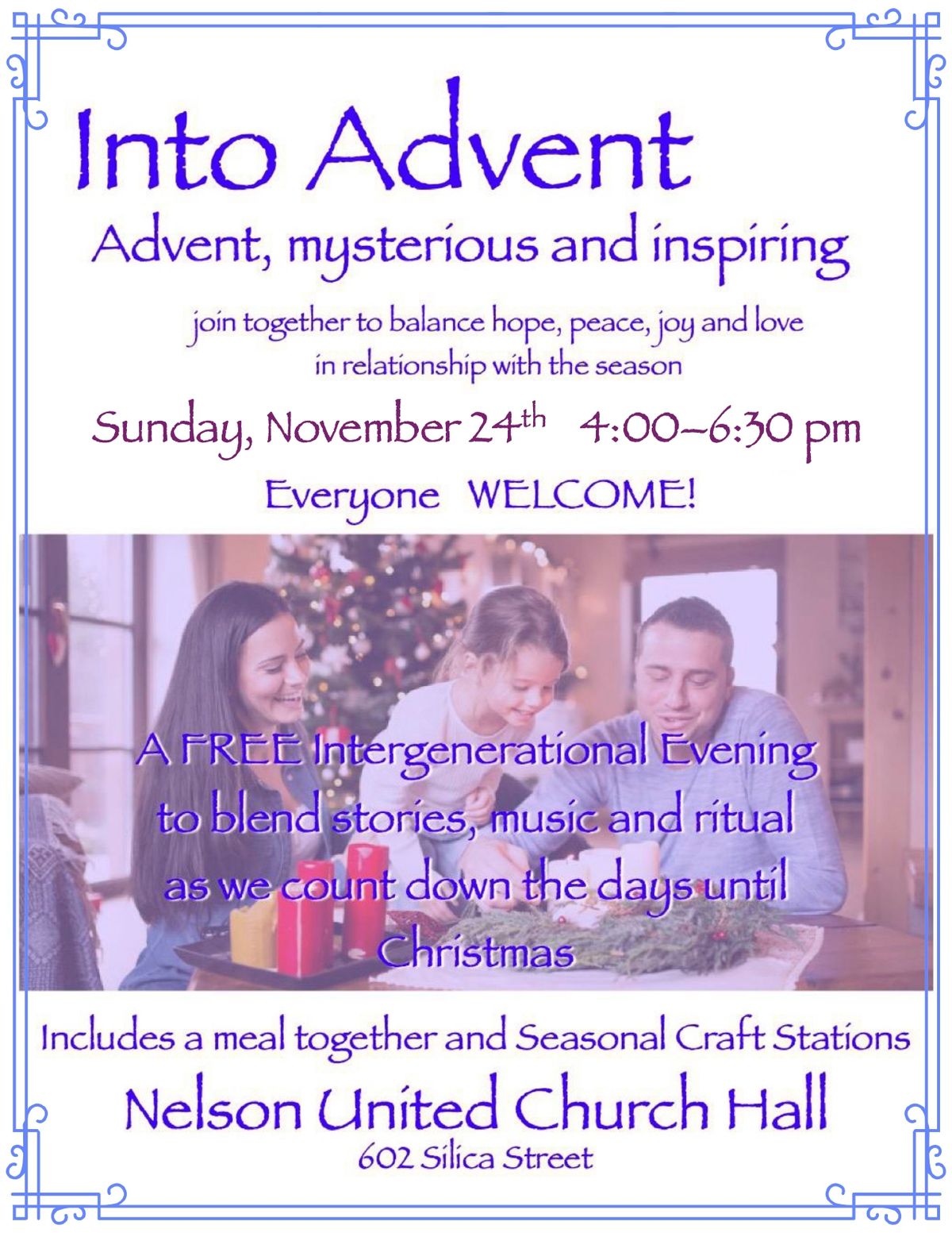 Into Advent - Intergenerational Advent Celebration