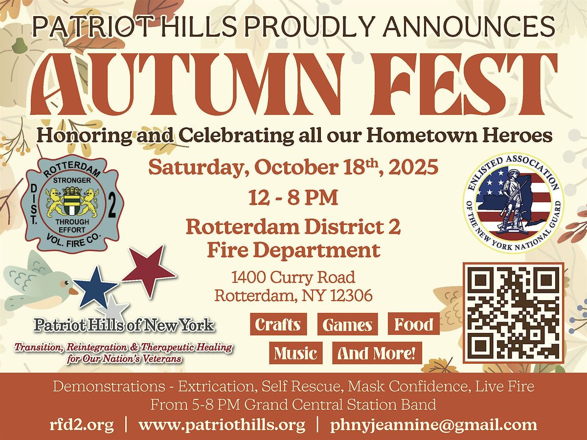 District 2 Fire Department Open House and Patriot Hills Autumn Fest