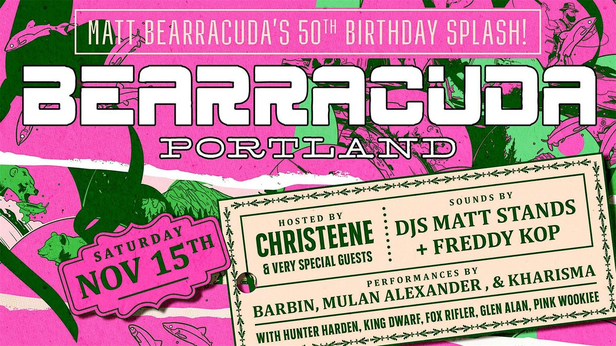 Bearracuda Portland - Saturday, November 15th