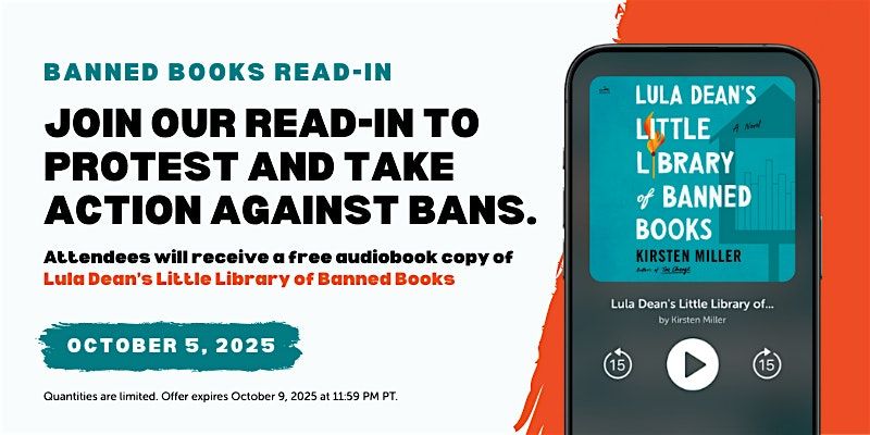 Banned Books Read-In with Libro.fm