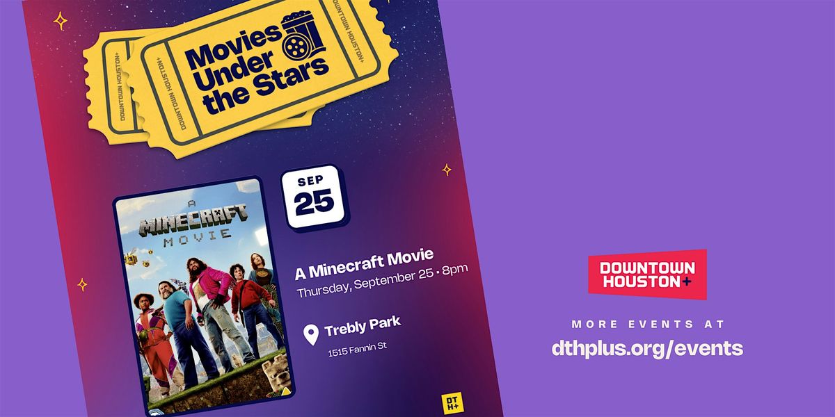 Movies Under the Stars: A Minecraft Movie