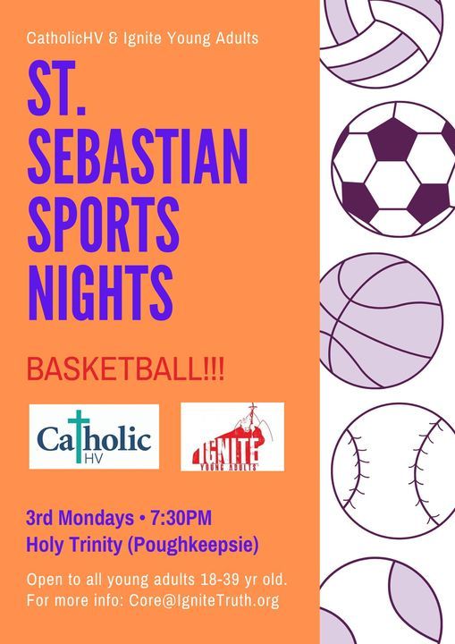 St. Sebastian Basketball Dutchess County, Holy Trinity Parish Poughkeepsie, 16 August 2021