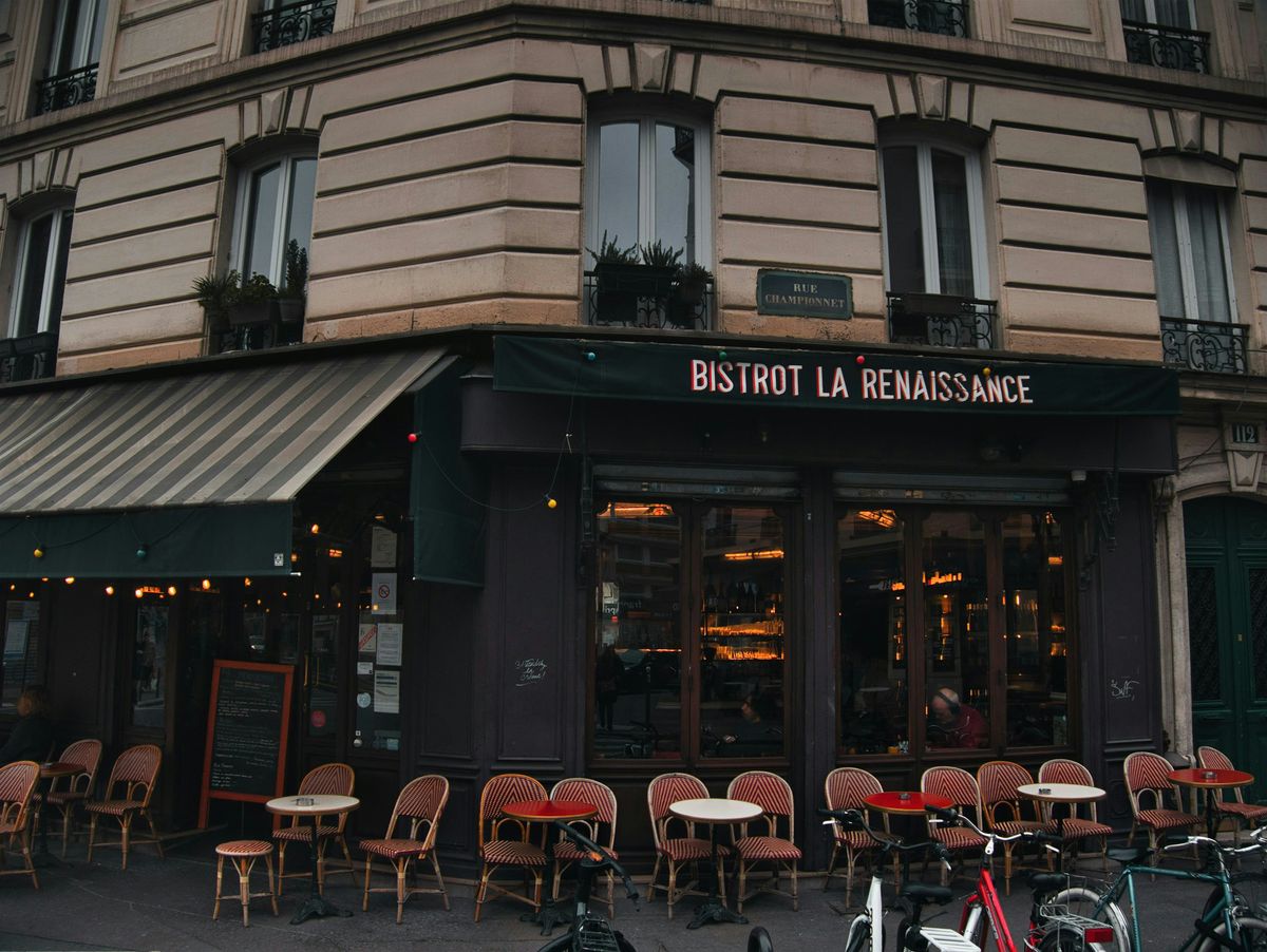 Modern Parisian Bistro