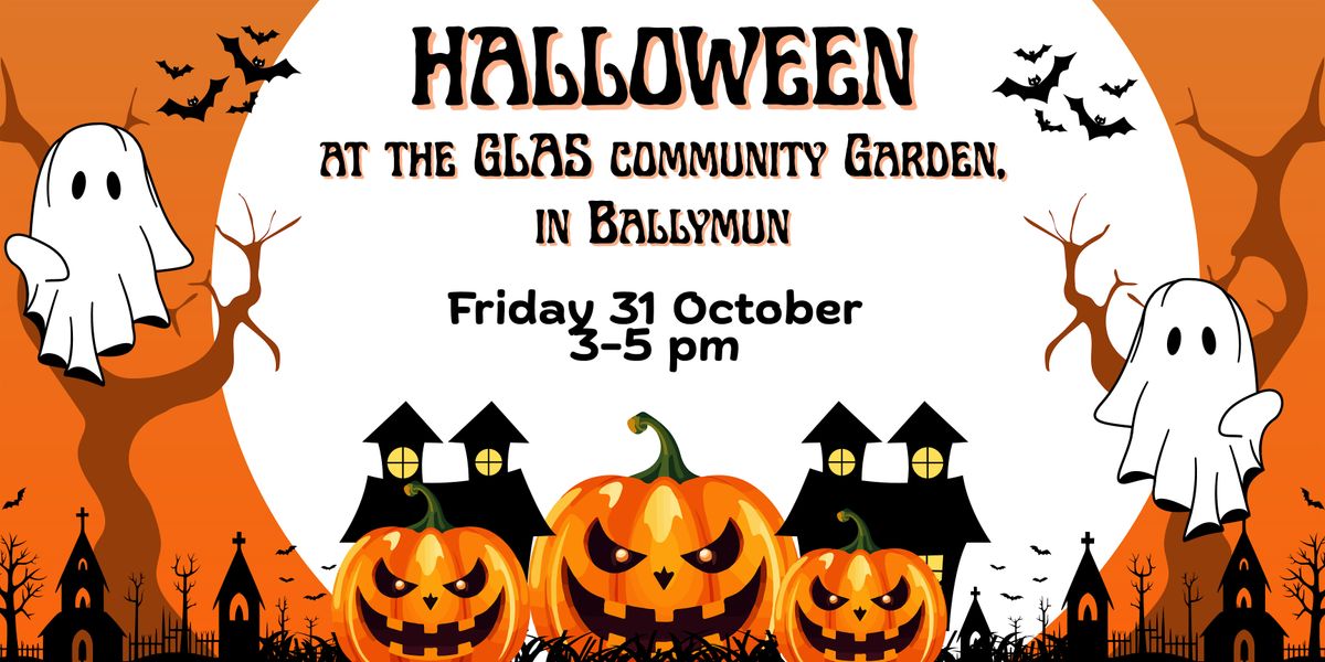 Halloween in the GLAS garden Ballymun